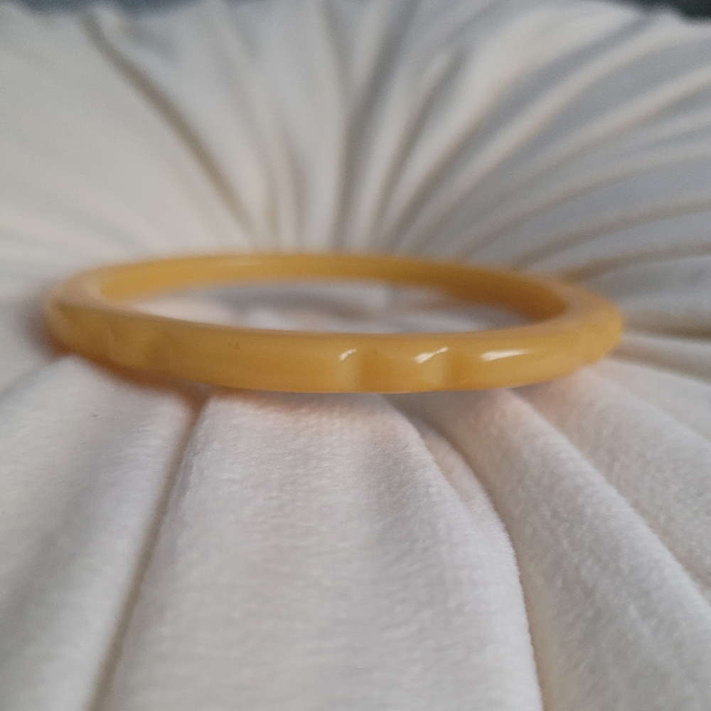 Yellow Bangle Bracelet
